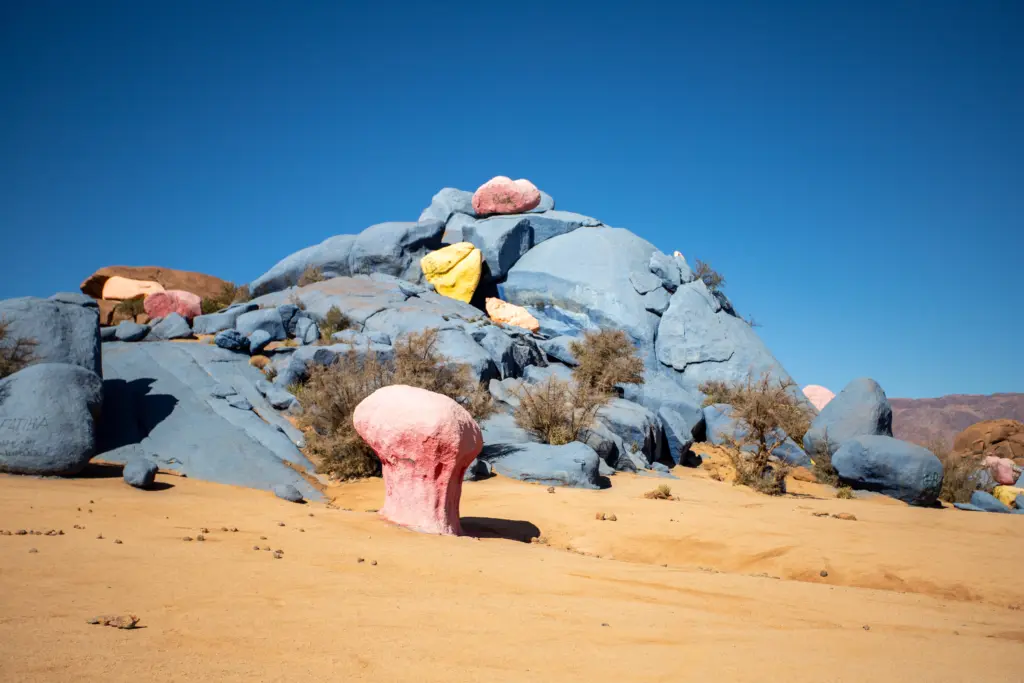 Painted rocks